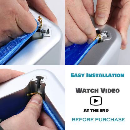 Automatic Shoe Cover Dispenser Hand-Free Shoe Covers Machine Portable ABS Anti-Slip Base Overshoes Machine for Home Office